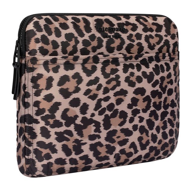 Kate Spade New York Puffer Sleeve – „MacBook Pro 14“ / „Notebook 14“ dangtelis (klasikinis „Leopard“)