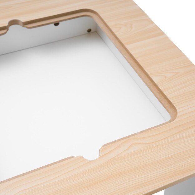 Vaikiškas stalas ir kėdutė Baby Mix Leaf Natural 2