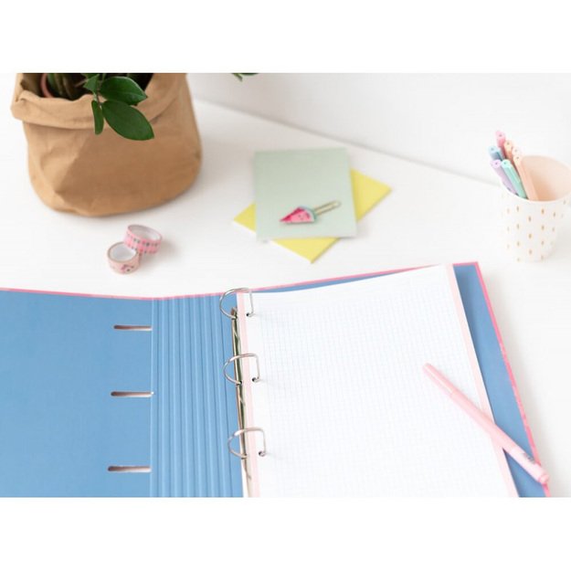 Disney Stitch – A4 segtuvas (4 žiedai, elastinė juosta) 5