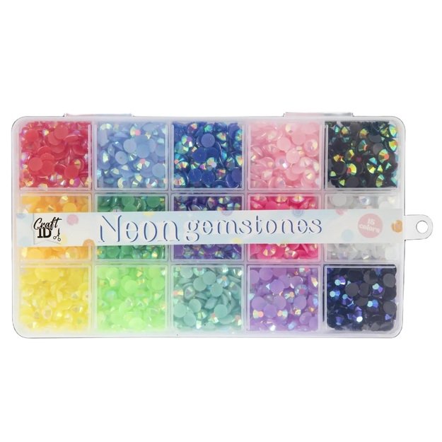 Neoninių brangakmenių rinkinys 1