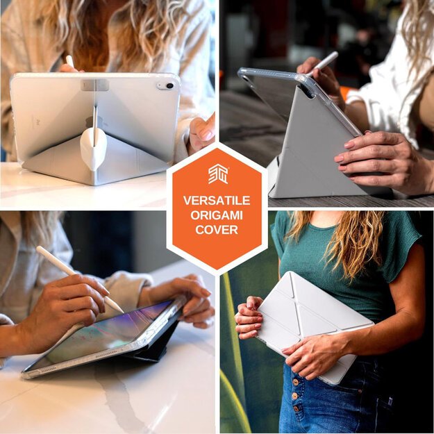 STM OPP – Origami dėklas iPad Air 13 (M2) (pilkas) 6