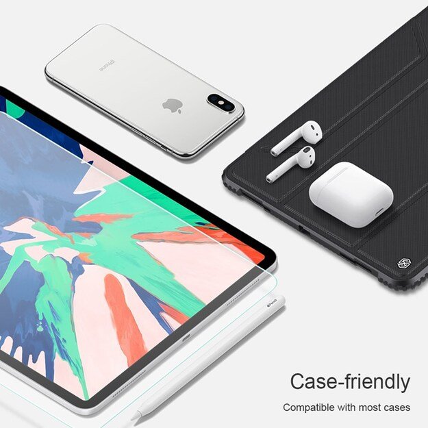 „Nillkin H+ Anti-Explosion Glass 0,3 mm“ – apsauginis stiklas, skirtas iPad Pro 12.9 (2020/2018) 38