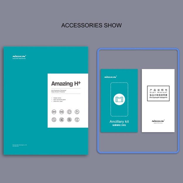 „Nillkin H+ Anti-Explosion Glass 0,3 mm“ – apsauginis stiklas, skirtas iPad Pro 12.9 (2020/2018) 39