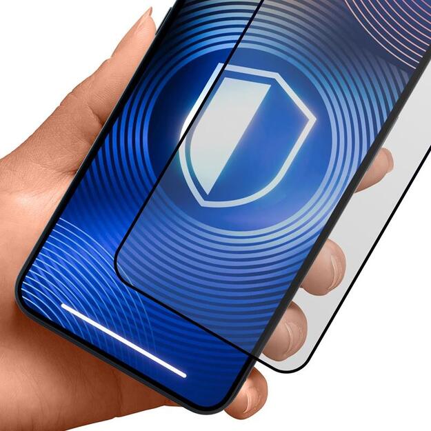 3mk HardGlass Matt Max Privacy - matinis grūdintas stiklas su privatumo filtru, skirtas iPhone 16 / iPhone 15 4