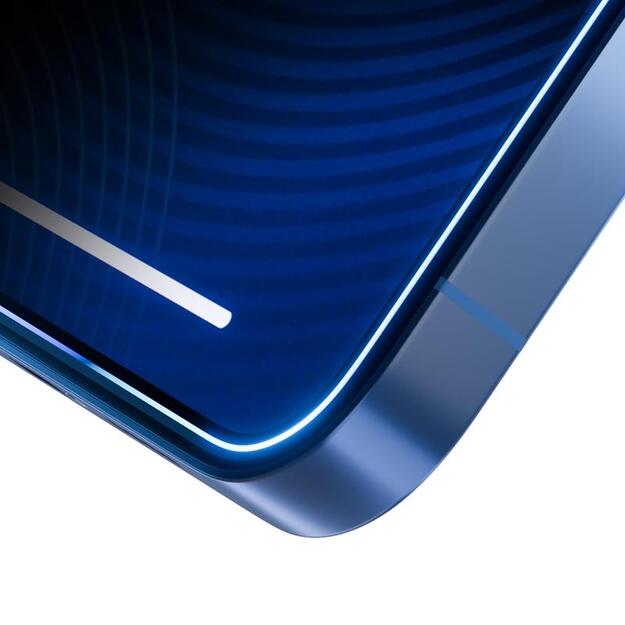 3mk HardGlass Matt Max Privacy - matinis grūdintas stiklas su privatumo filtru, skirtas iPhone 16 / iPhone 15 11