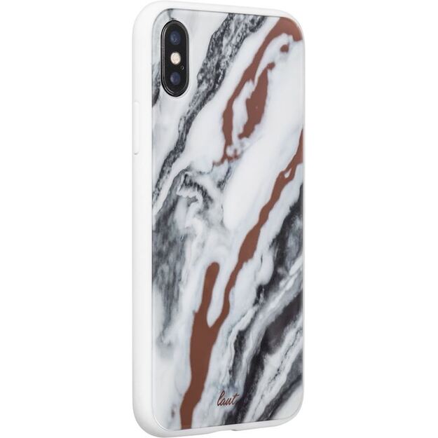 Laut MINERAL GLASS – iPhone Xs Max dėklas (Mineral White)