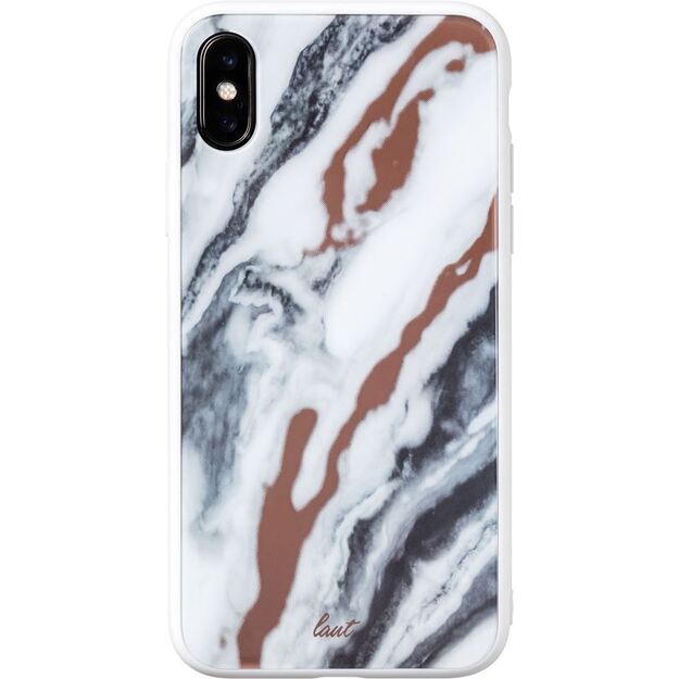 Laut MINERAL GLASS – iPhone Xs Max dėklas (Mineral White)