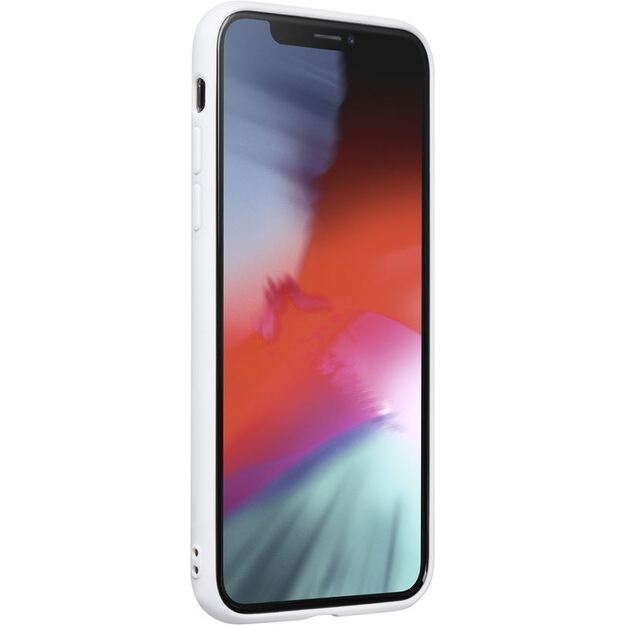 Laut MINERAL GLASS – iPhone Xs Max dėklas (Mineral White)