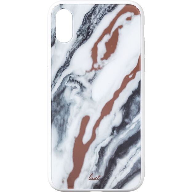 Laut MINERAL GLASS – iPhone Xs Max dėklas (Mineral White)