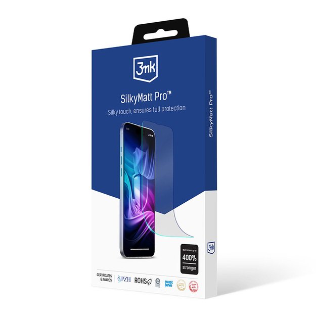 3mk Silky Matt Pro - matinė apsauginė plėvelė iPhone 15 Pro 6