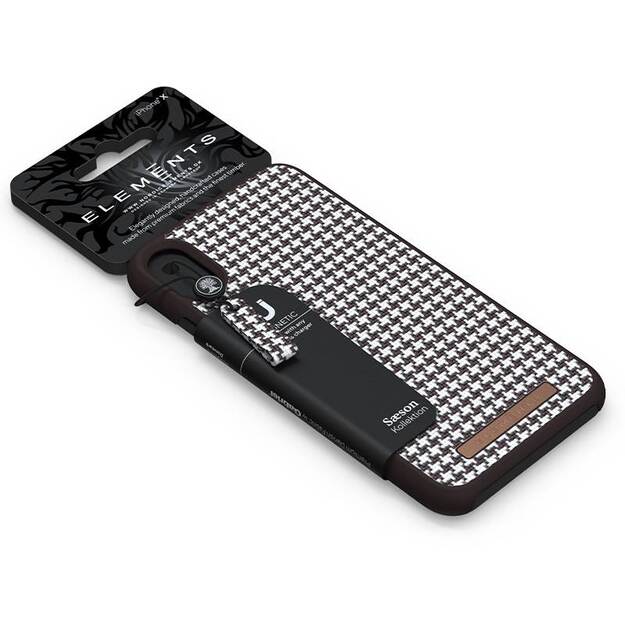 Nordic Elements Saeson Idun – dėklas, skirtas iPhone XR (tamsiai rudas modelis 2) 19