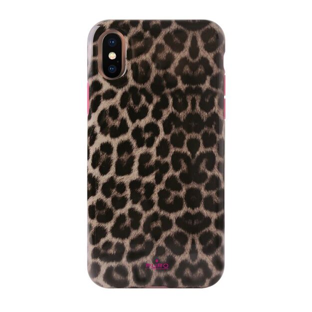 PURO Glam Leopard dangtelis – dėklas, skirtas iPhone Xs Max (Leo 2)