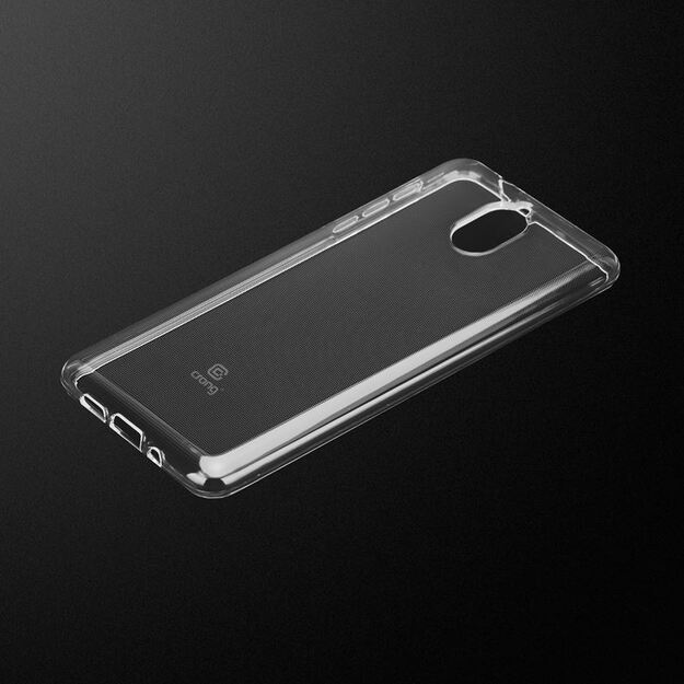 Crong Crystal Slim Cover – apsauginis dėklas, skirtas Nokia 3.1 (skaidrus)