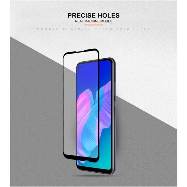 „Mocolo 2.5D Full Glue“ apsauginis stiklas, skirtas „Huawei P40 Lite E“ 12