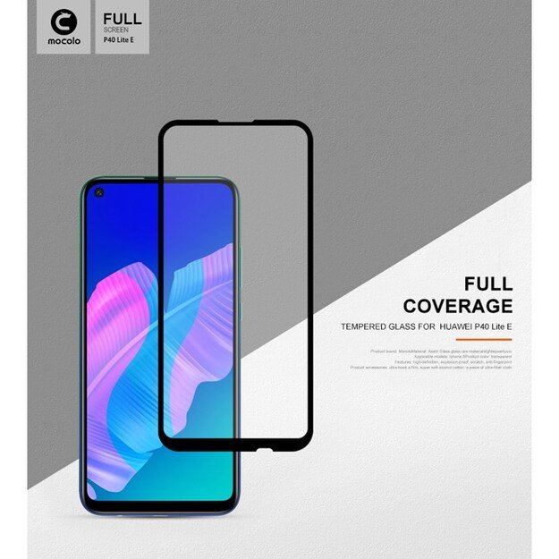 „Mocolo 2.5D Full Glue“ apsauginis stiklas, skirtas „Huawei P40 Lite E“ 10