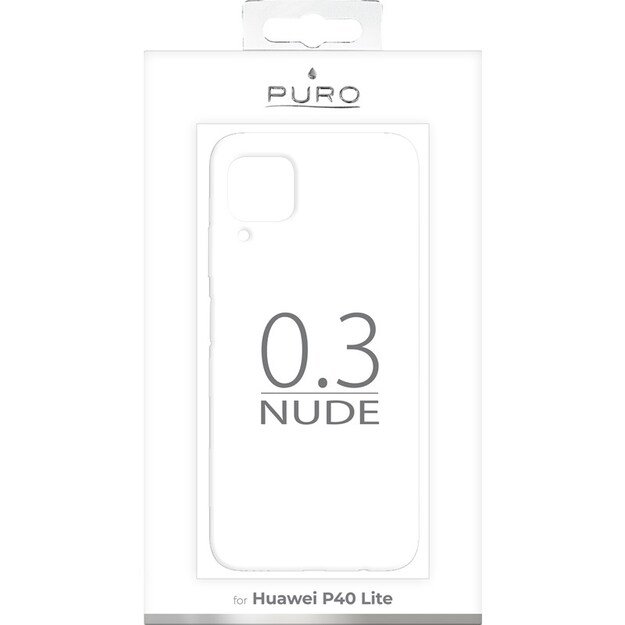 PURO 0.3 Nude – dėklas, skirtas Huawei P40 Lite (skaidrus)