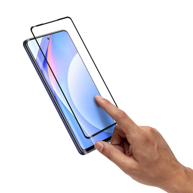 Crong 3D Armor Glass – grūdintas stiklas Full 9H klijai ant ekrano Xiaomi Mi 10T Lite 5