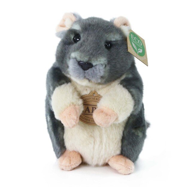 Plush chinchilla 15 cm ECO-FRIENDLY
