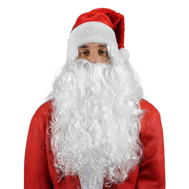 Santa wig with beard for adults