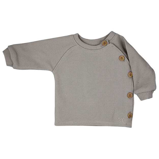 Baby T-shirt with long sleeves Koala Pure beige, size 86 (12-18m), 86 (12-18m)