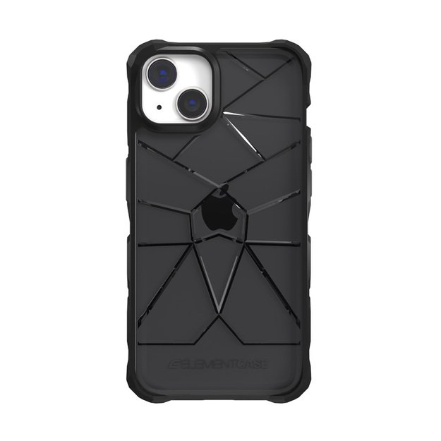 „Element Case Special Ops X5“ – „iPhone 14 Plus“ dėklas („Mil-Spec“ apsauga nuo kritimo) (dūmų / juodas)