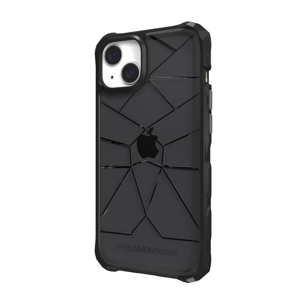 „Element Case Special Ops X5“ – „iPhone 14 Plus“ dėklas („Mil-Spec“ apsauga nuo kritimo) (dūmų / juodas) 13