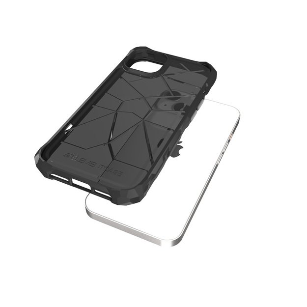 „Element Case Special Ops X5“ – „iPhone 14 Plus“ dėklas („Mil-Spec“ apsauga nuo kritimo) (dūmų / juodas)