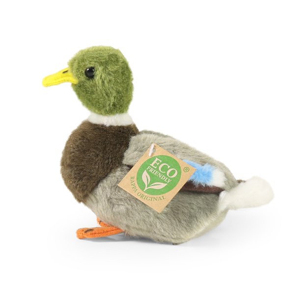Plush duck 13 cm ECO-FRIENDLY