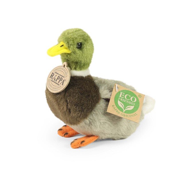 Plush duck 13 cm ECO-FRIENDLY