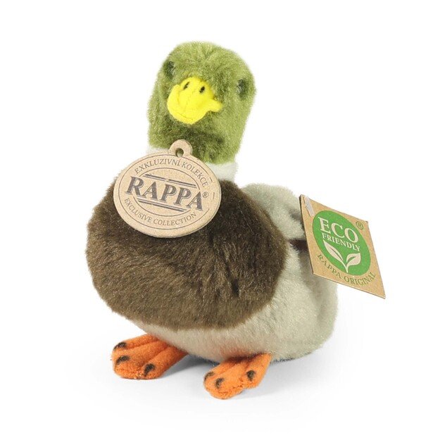 Plush duck 13 cm ECO-FRIENDLY