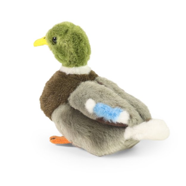 Plush duck 13 cm ECO-FRIENDLY