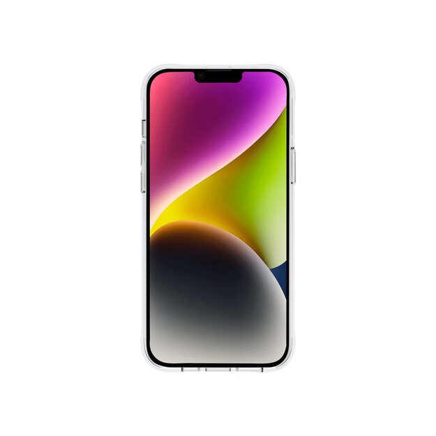 Šautuvų popierius Skaidrus MagSafe – dėklas, skirtas iPhone 14 Plus (Garden Party Blush) 9