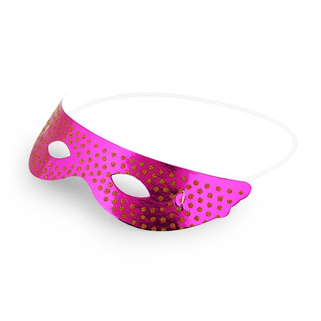 the paper mask Gold dots, 6 pcs in a bag