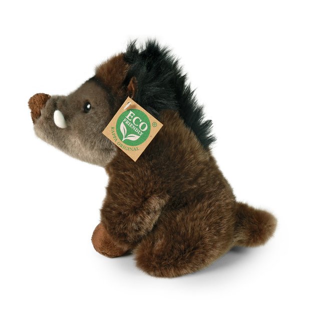 Plush wild boar 18 cm ECO-FRIENDLY