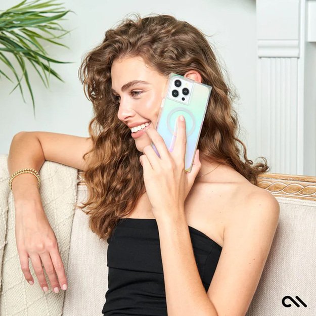 Case-Mate BLOX MagSafe – „iPhone 15 Pro“ dėklas (Vaivorykštės šerkšnas) 7