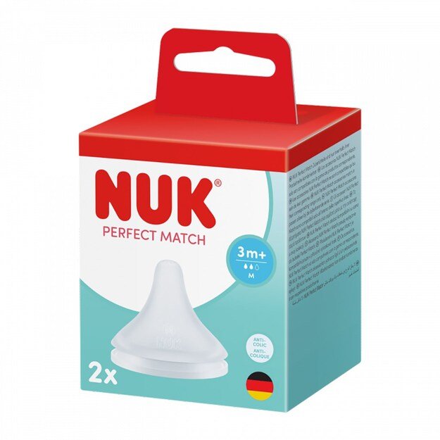Nature Perfect Match Nuk M (3+)  2pcs 1