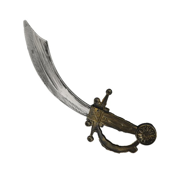 the pirate set of a gun and a sabre