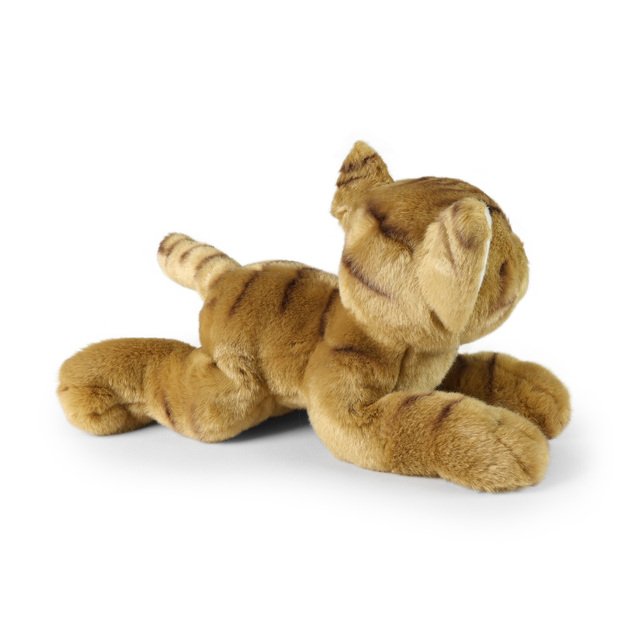 Plush brown cat 30 cm ECO-FRIENDLY