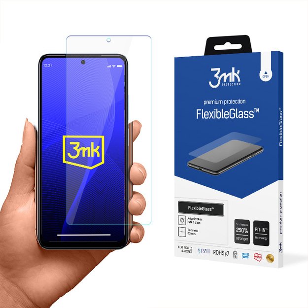 3mk FlexibleGlass – hibridinis stiklas, skirtas Xiaomi Redmi Note 12s 9