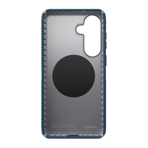 Speck Presidio2 Grip Magnet - Samsung Galaxy S26+ MagSafe Case (Deep Sea/Silver Metallic/Spell Blue) 9