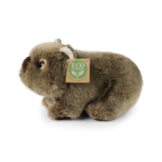 Rappa - Realistic Plush Wombat 20 cm Eco-Friendly 3