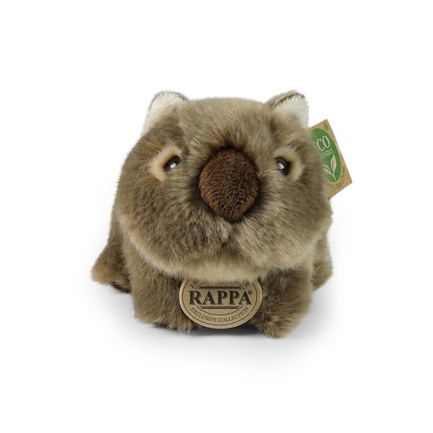 Rappa - Realistic Plush Wombat 20 cm Eco-Friendly 2
