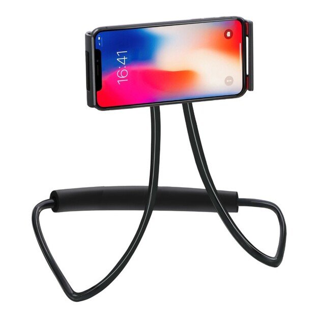Grundig - Flexible, adjustable smartphone holder (black)