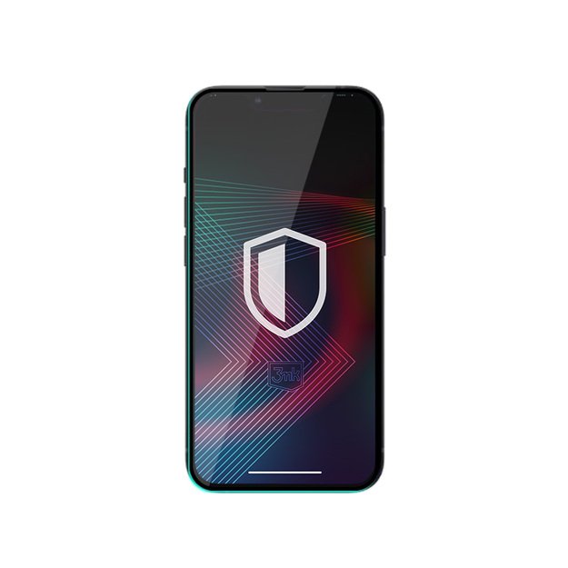 3mk HardGlass Max Lite – grūdintas stiklas, skirtas iPhone 13 / iPhone 13 Pro (juodas) 7