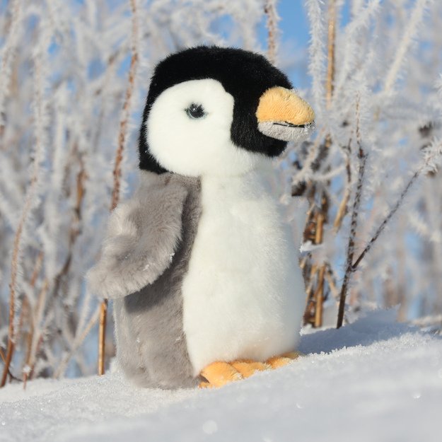 Plush baby penguin 20 cm ECO-FRIENDLY