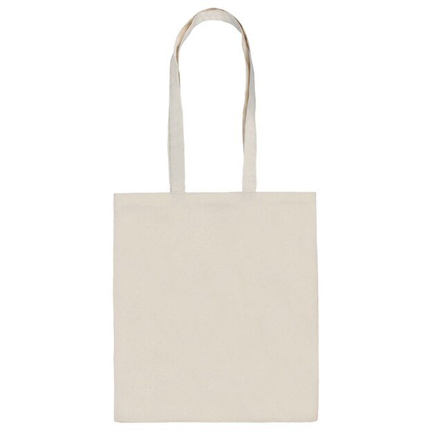 Cotton shopping bag natural with print New Baby Merry Christmas 1