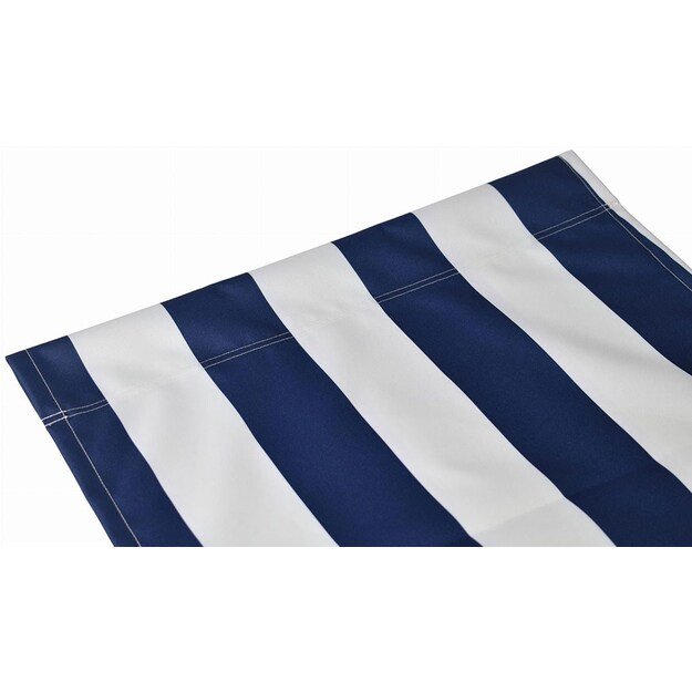 Garden beach foldable lounger Baby Mix blue and white 2