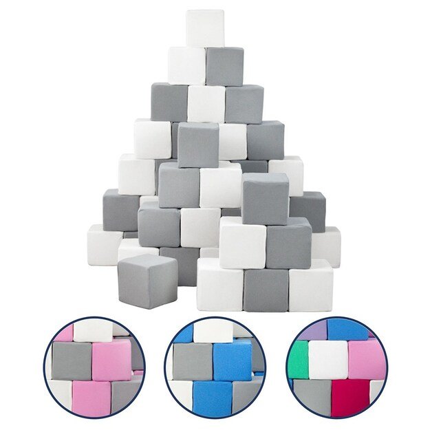Foam cubes - set of 45 large foam cubes Pyramida uni 4