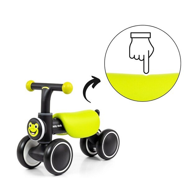 Children s balance bike Milly Mally York green 9