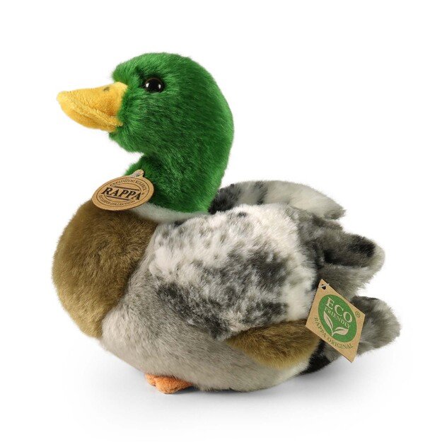 Plush duck 20 cm ECO-FRIENDLY